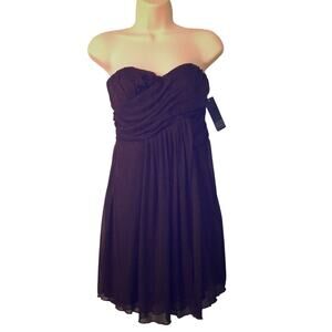 Alyn Paige NWT Brown Strapless Cocktail Dress Juniors 5/6 Prom Party Graduation